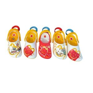 McDonald’s Happy Meal Toys Crocs Bag Clips Keychains